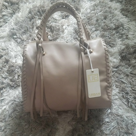 Urban Expressions Handbags - URBAN EXPRESSIONS Vegan Leather "Sicily" tote bag